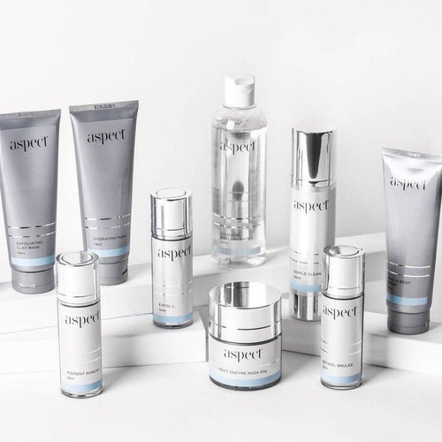 Atone's range of Aspect Cleansers, Moisturisers, Masks & more