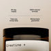 Jar of Creatine + with product details on a beige background