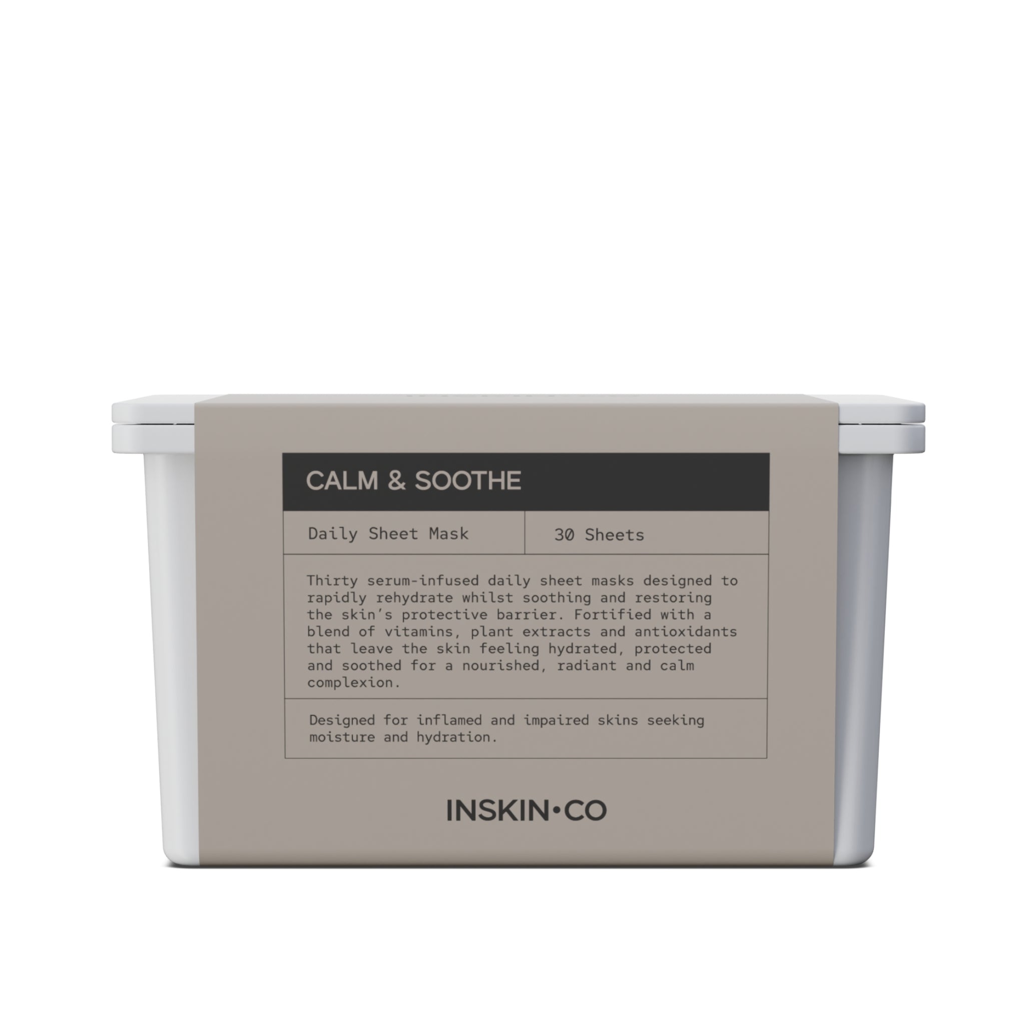 Calm & Soothe Sheet Masks 30 Sheets