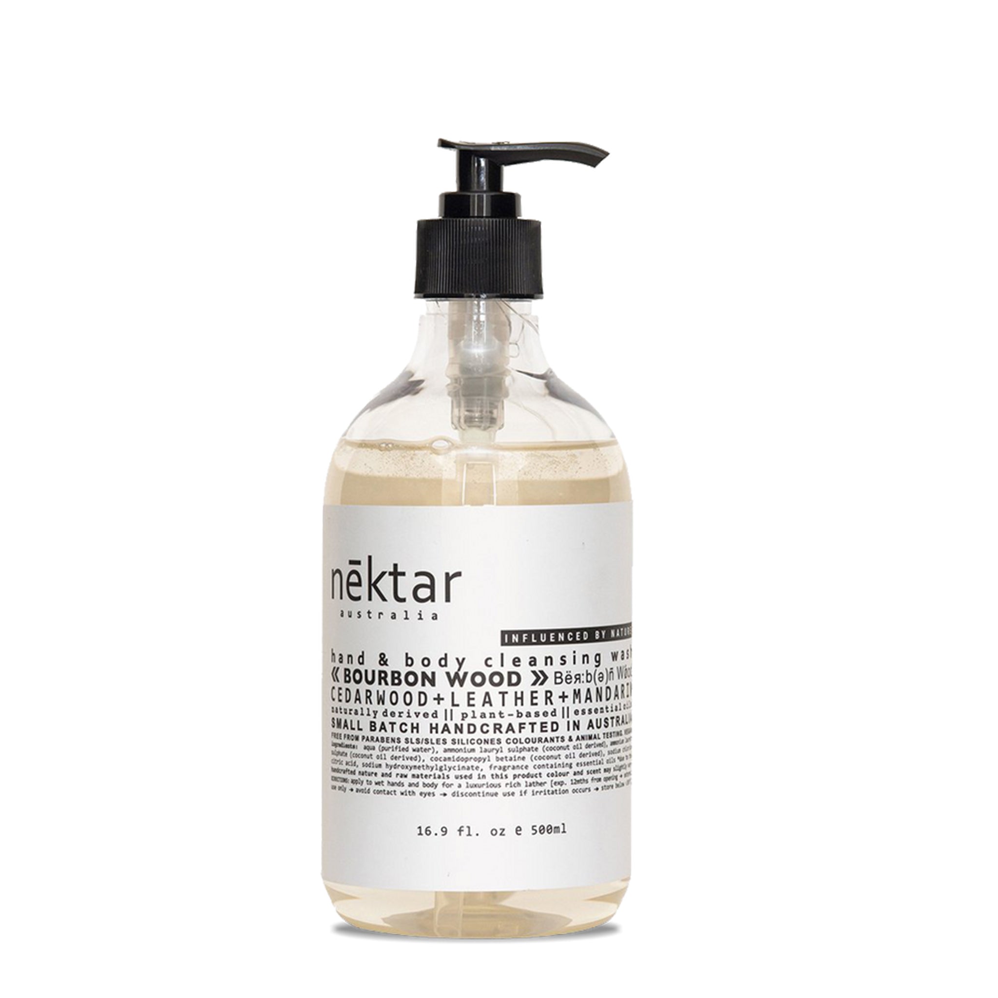 Bourbon Wood Hand & Body Cleansing Wash