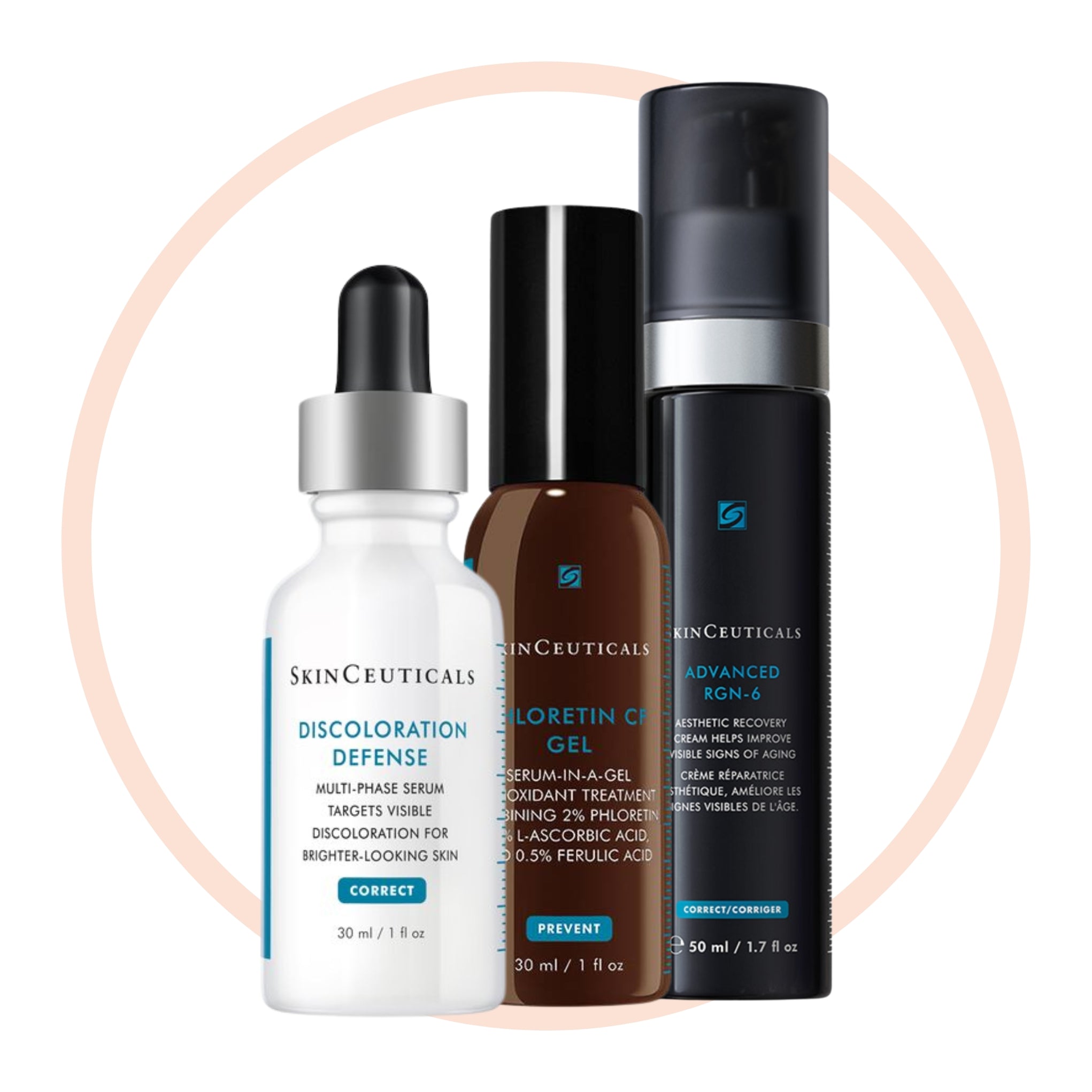 Phloretin CF Elevated Morning Bundle (for Pigmented, Congested & Ageing skins)