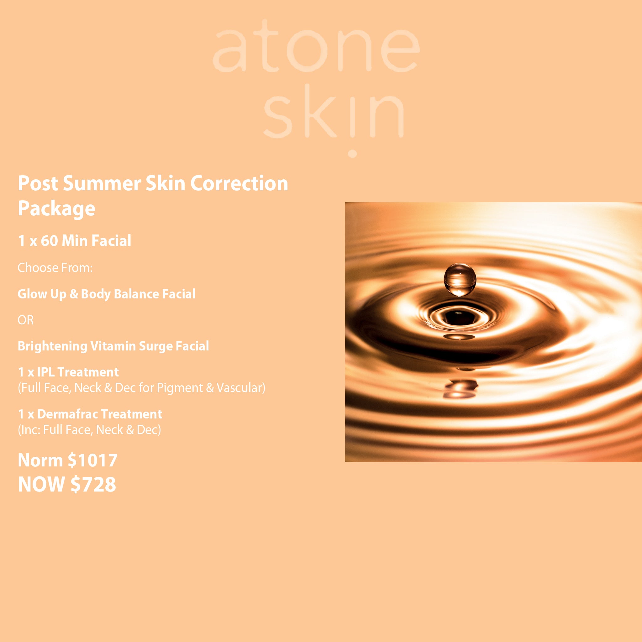 Post Summer Skin Correction Package