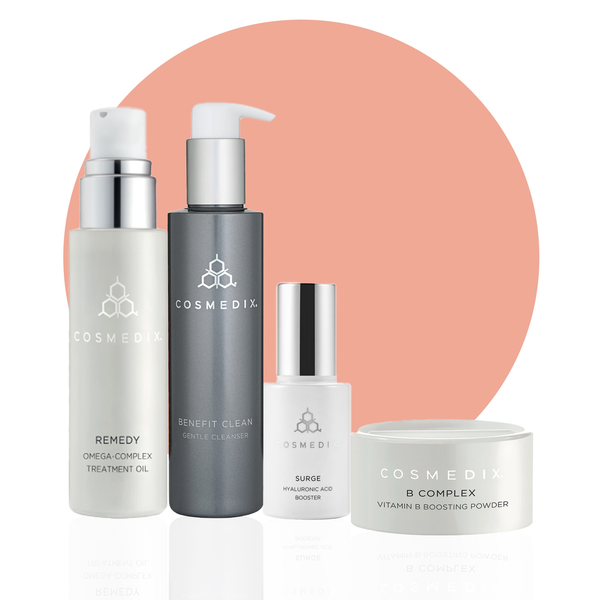 COSMEDIX Rosacea, Reactive, Dehydrated & Repair Bundle | Atone Skin ...
