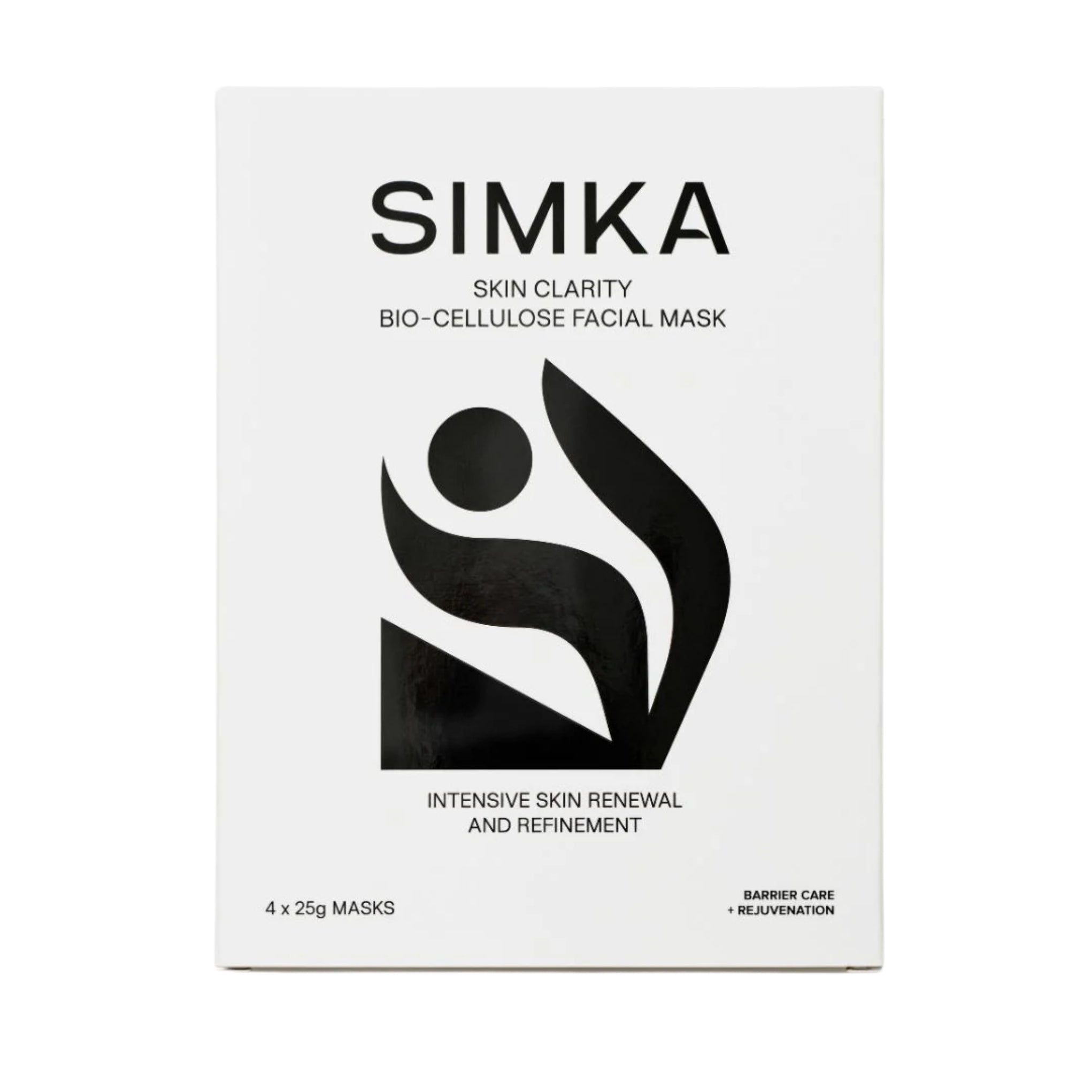 SIMKA Skin Clarity Bio-Cellulose Facial Mask (4 Pack)