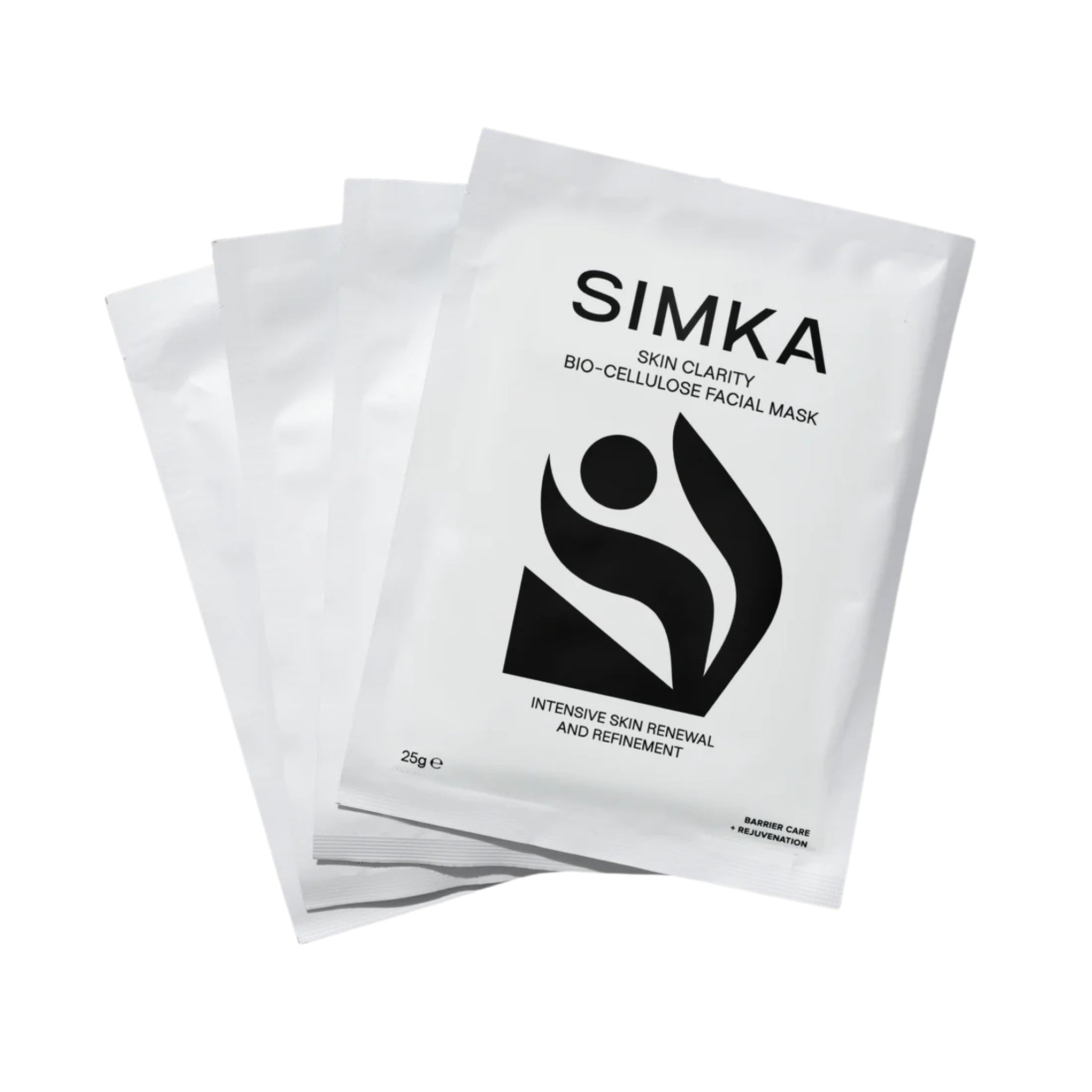 SIMKA Skin Clarity Bio-Cellulose Facial Mask (4 Pack)