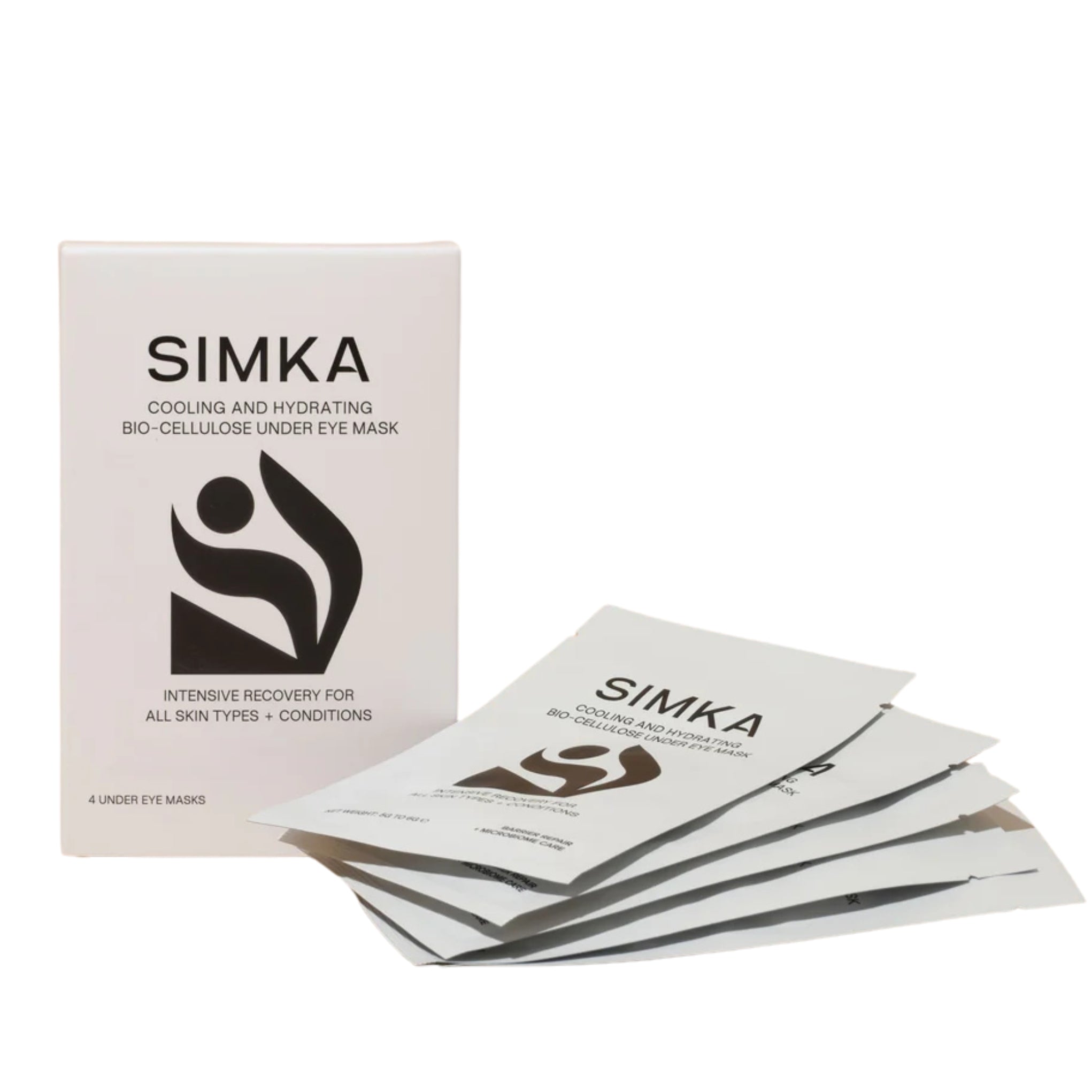 SIMKA Bio-Cellulose Under Eye Mask (4 Pack)
