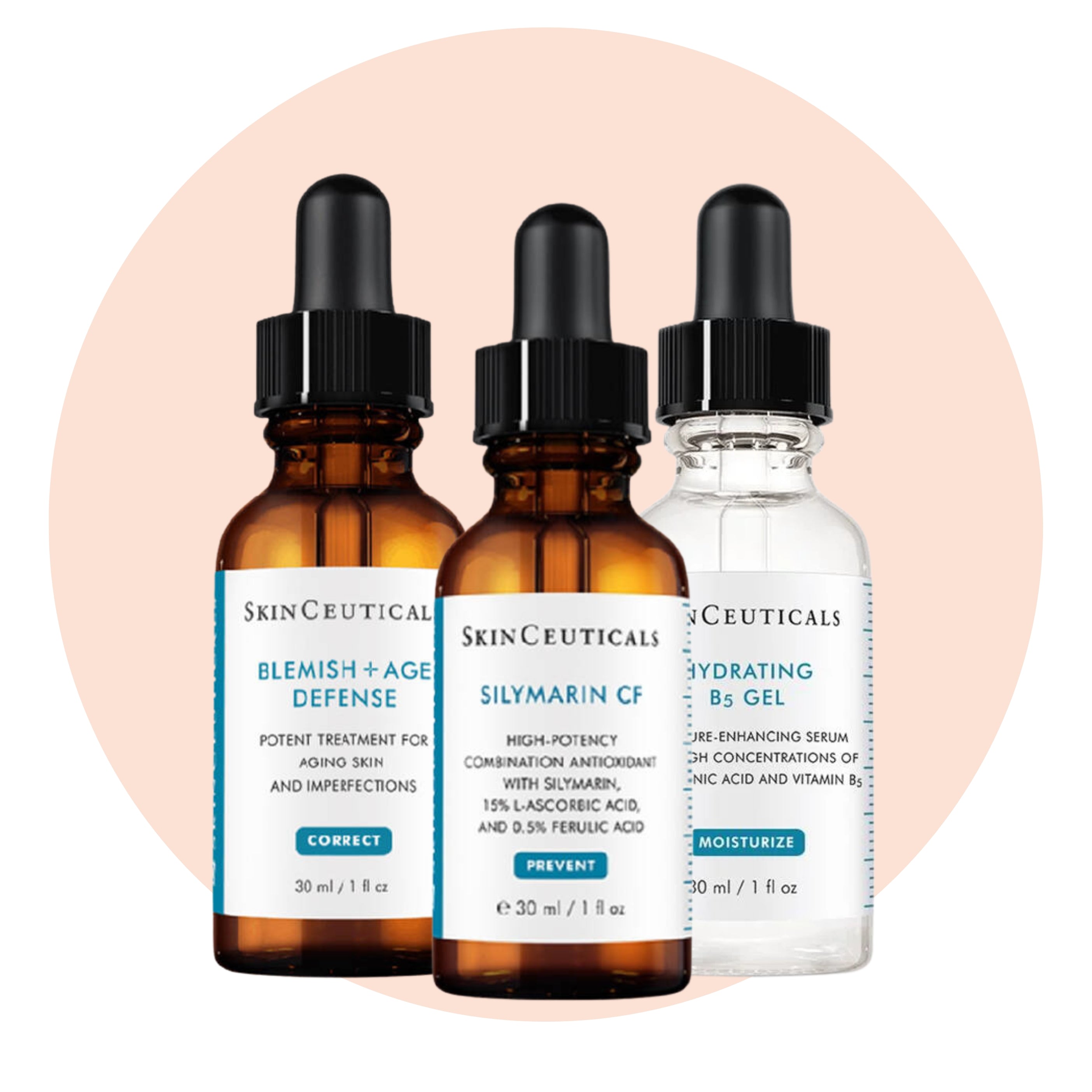 Silymarin Elevated Clearing Bundle (for Oily, Blemished & Aging Skins)