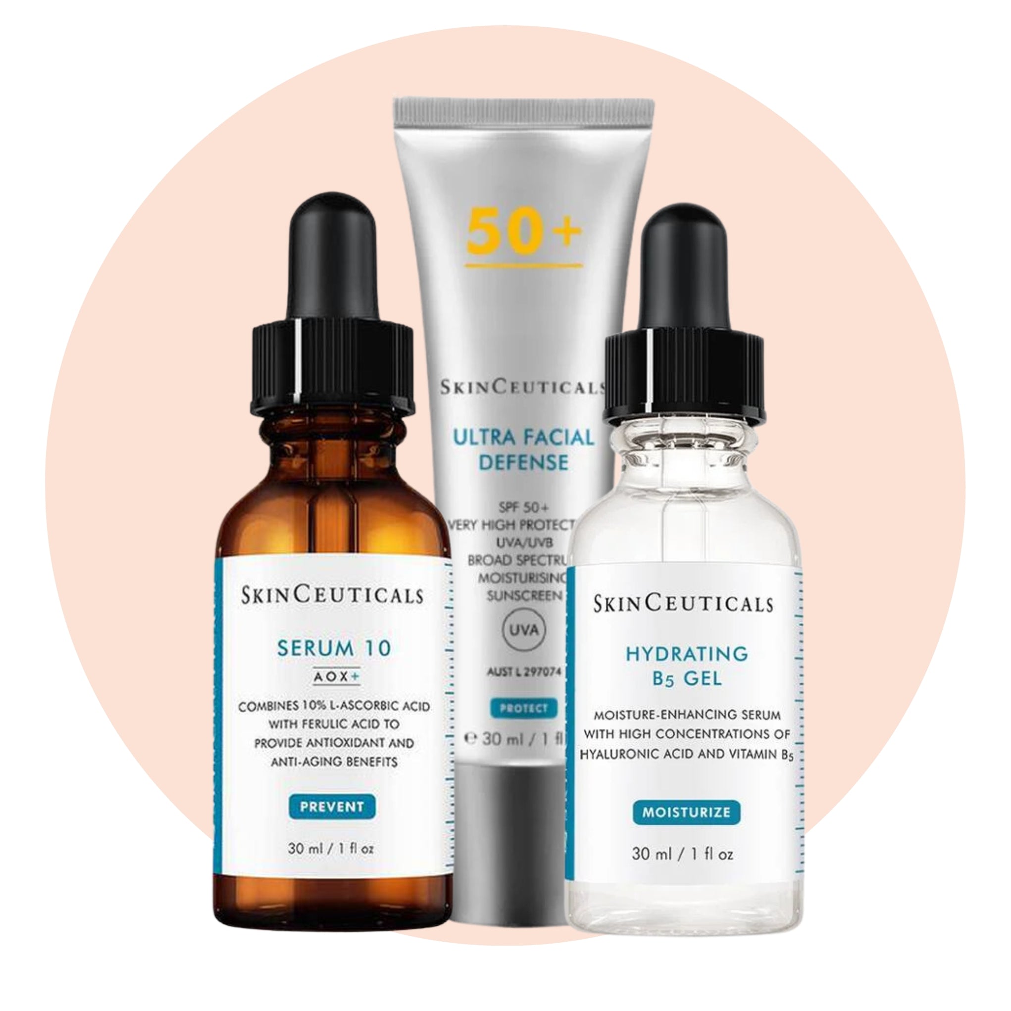 Serum 10 Essential Morning Bundle (Low irritation Vitamin C - for Sensitive skins)