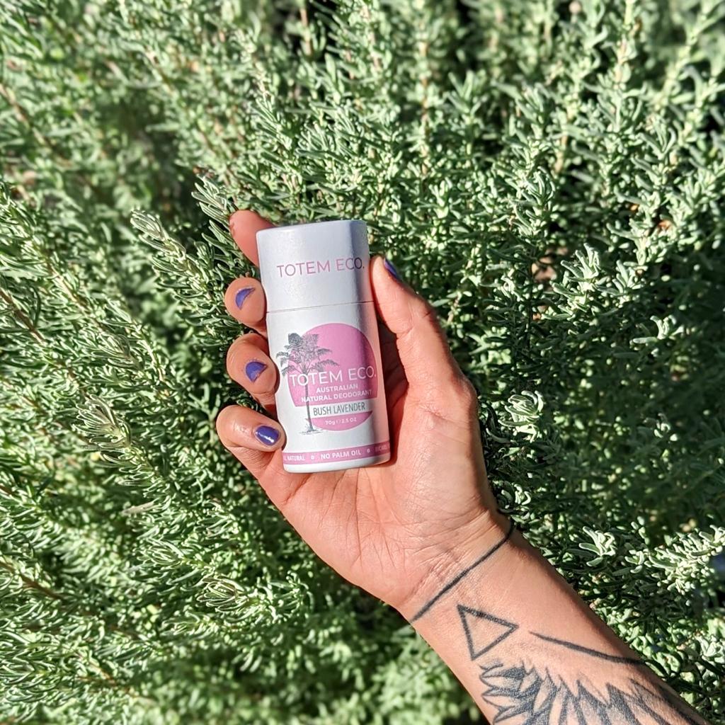 Natural Deodorant Stick Bush Lavender 70g