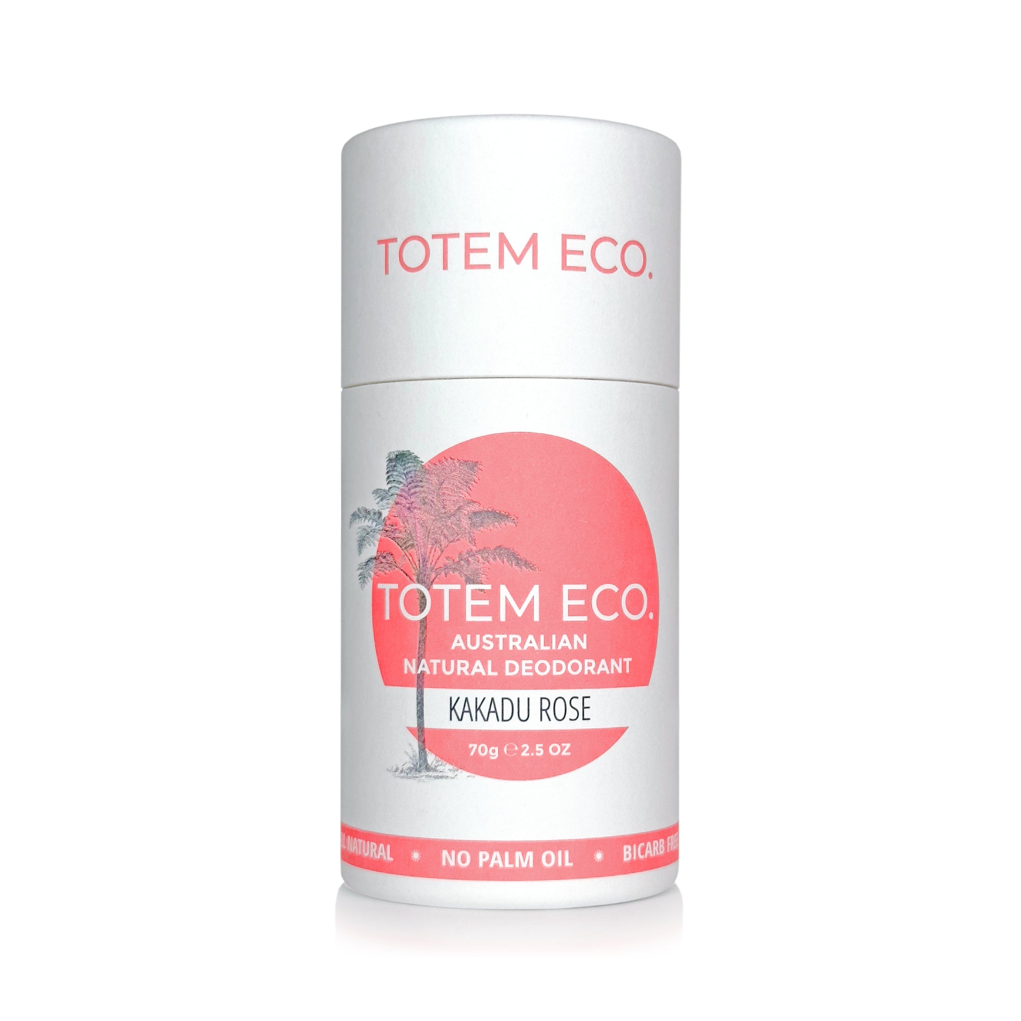 Natural Deodorant Stick-Kakadu & Rose 70g