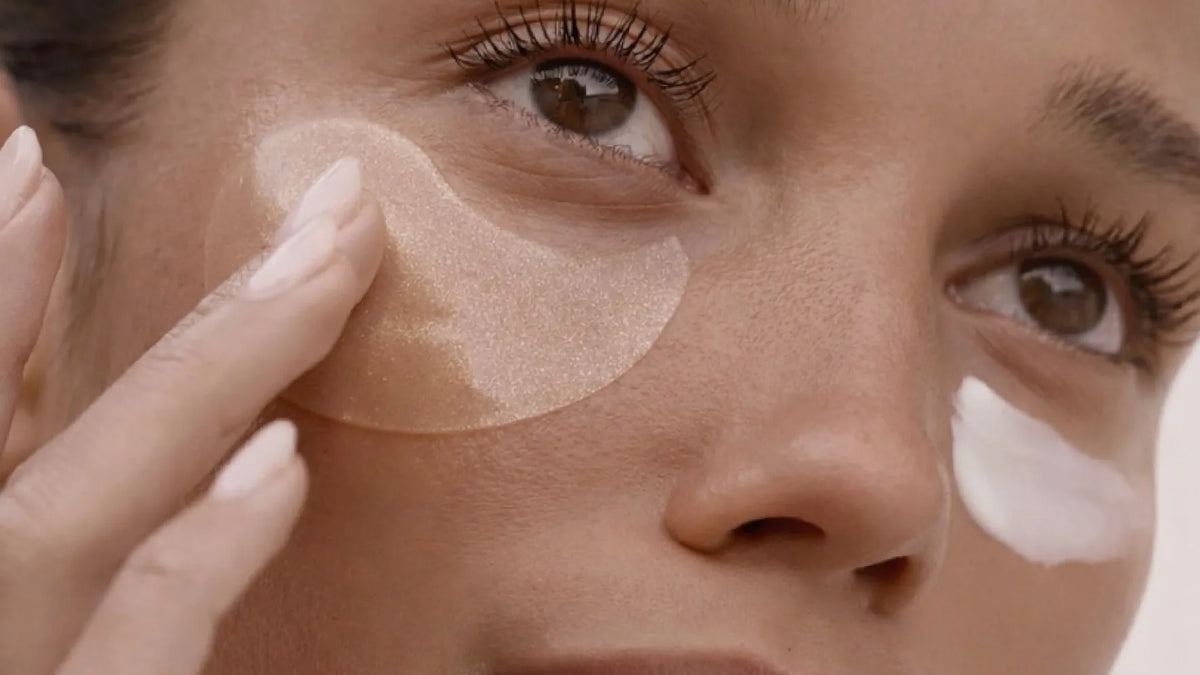 Gm glow eye mask design beige bg