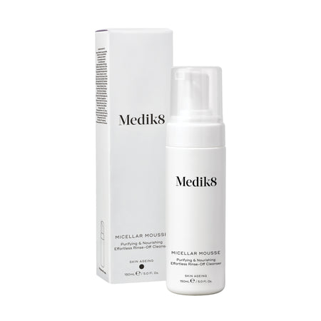 Medik8 Micellar Mousse Purifying & Nourishing Effortless Rinse-Off Cleanser